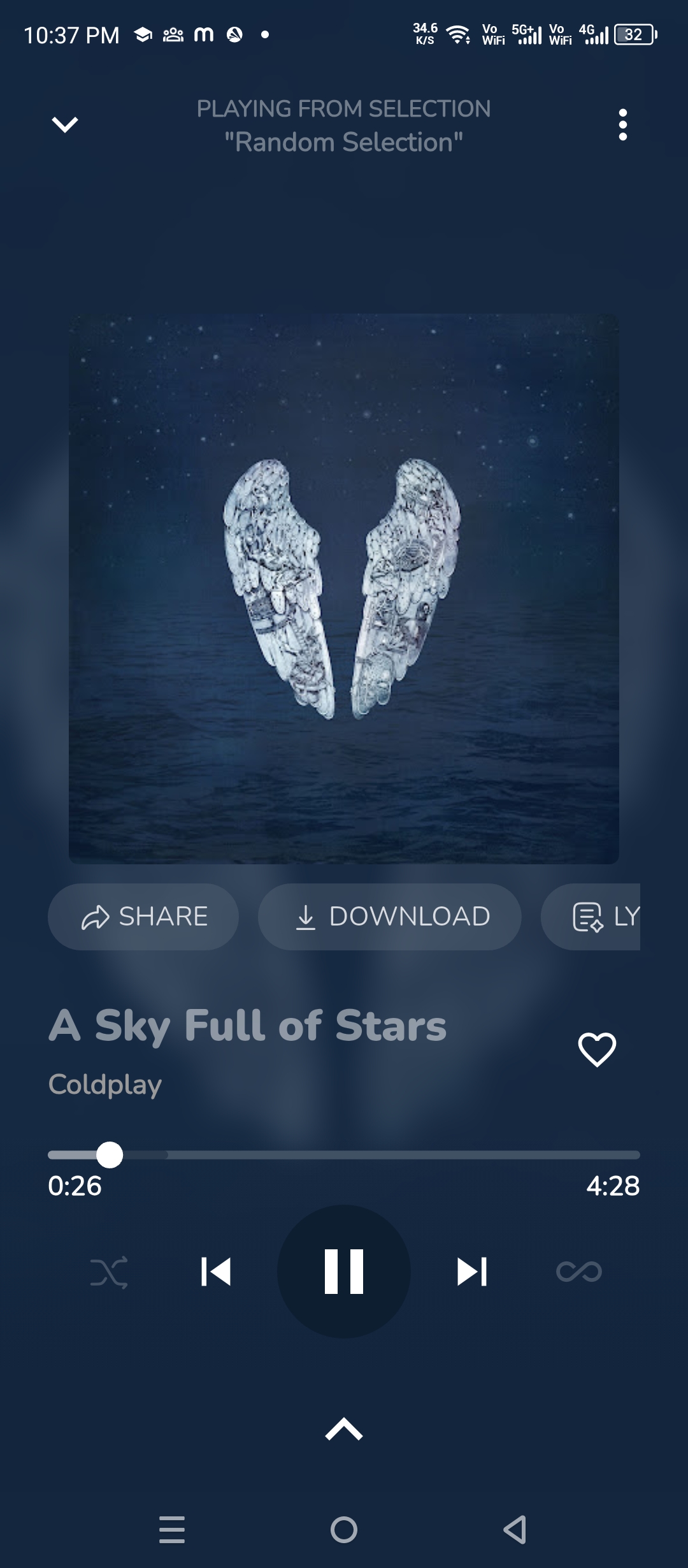 Chill Ratna App Player Screen